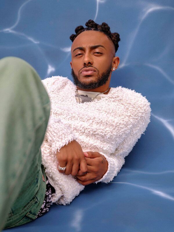 Aminé photographed in Los Angeles by Steven Taylor